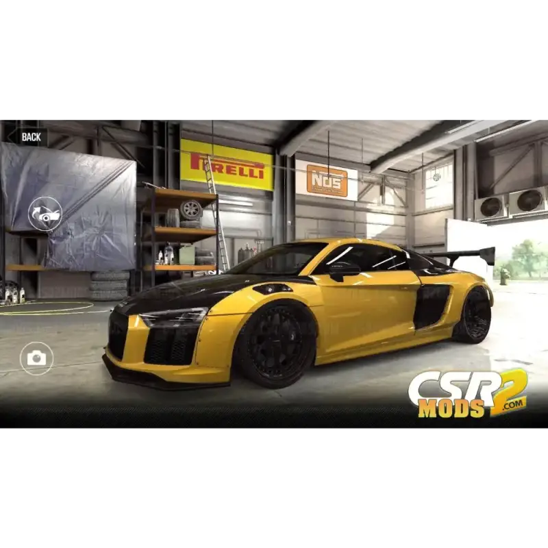 CSR2 NEWING Alpil R8 RSR Gold Star’s - CSR RACING 2 MODS