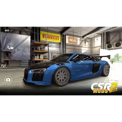 CSR2 NEWING Alpil R8 RSR Gold Star’s - CSR RACING 2 MODS