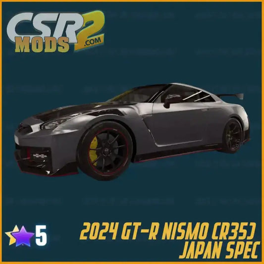 CSR2 Nissan 2024 GT-R NISMO (R35) Japan Spec - CSR Racing 2