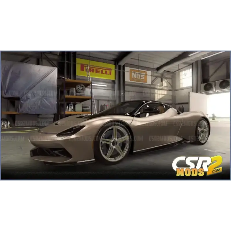 CSR2 Pininfarina Battista Gold Star’s - CSR RACING 2 MODS