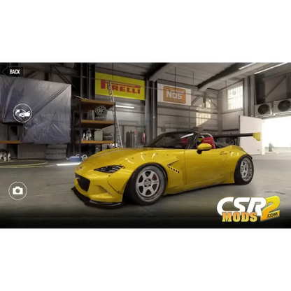 CSR2 Rocket Bunny MX-5 Miata Gold Star’s - CSR RACING 2 MODS