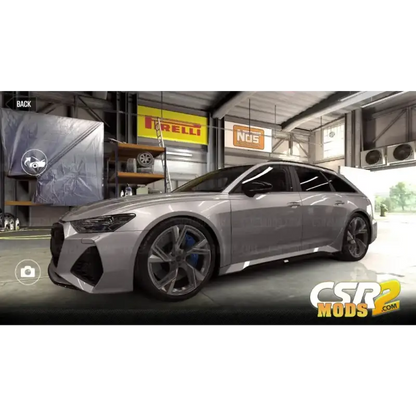 CSR2 RS6 Avant Gold Star’s - CSR RACING 2 MODS