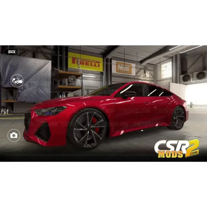 CSR2 RS7 Sportback Gold Star’s - CSR RACING 2 MODS