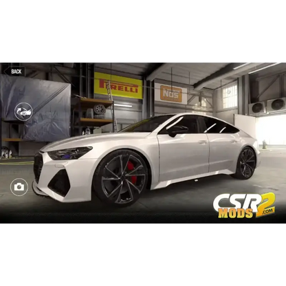 CSR2 RS7 Sportback Gold Star’s - CSR RACING 2 MODS