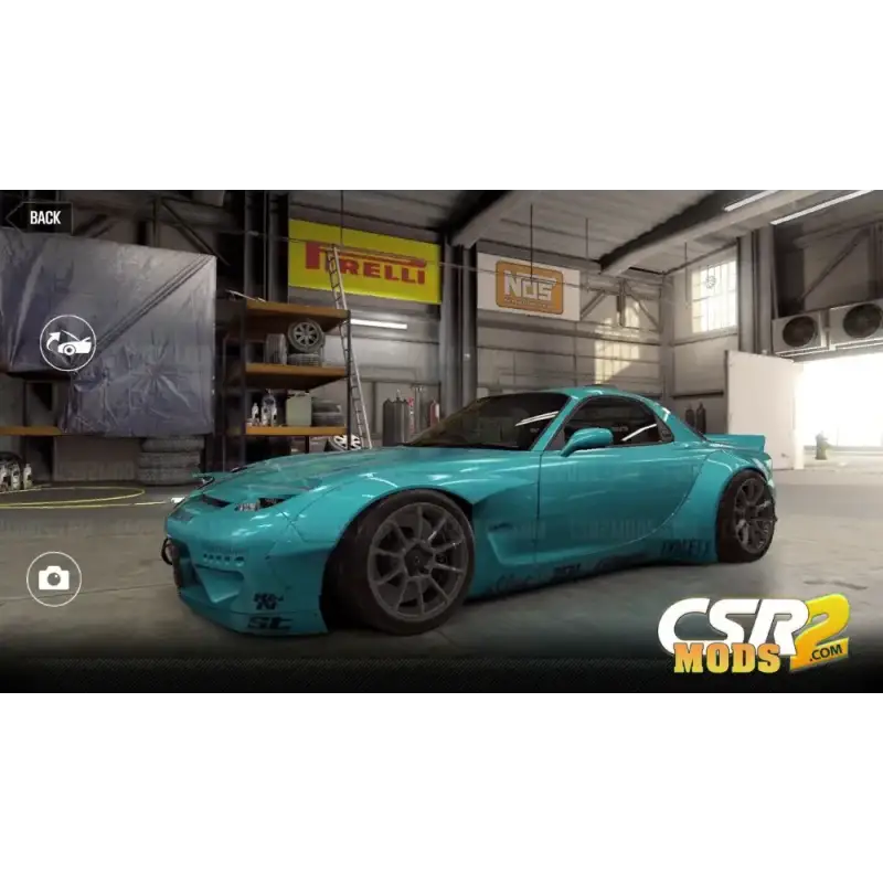 CSR2 RX-7 Rocket Bunny Gold Star’s - CSR RACING 2 MODS