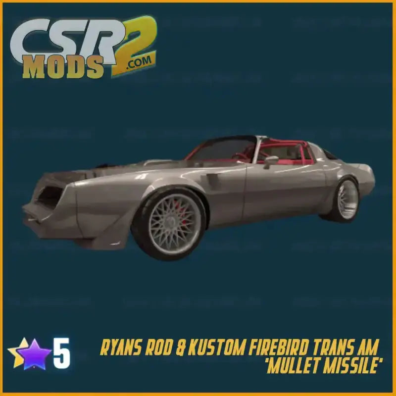 CSR2 Ryans Rod & Kustom Firebird Trans Am ’Mullet Missile’ -