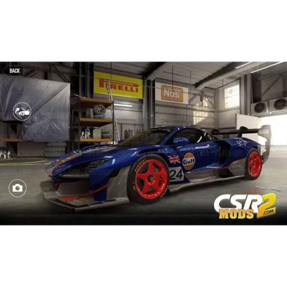 CSR2 Senna GTR LM ’Gilf Livery’ Purple Star’s - CSR